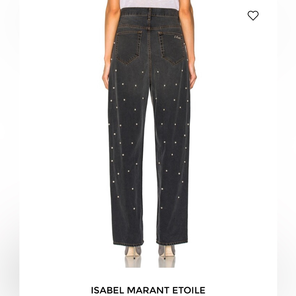 Isabel Marant Studded Boyfriend Jeans